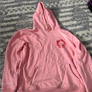 Chrome Hearts Pink Hoodie Sweater